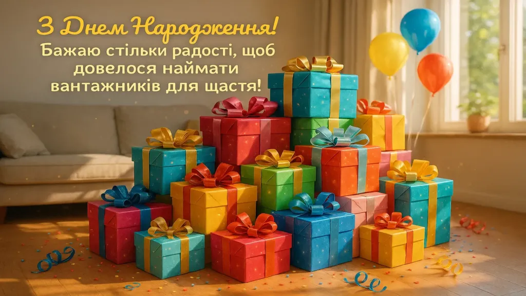 Прикольні привітання з днем народження