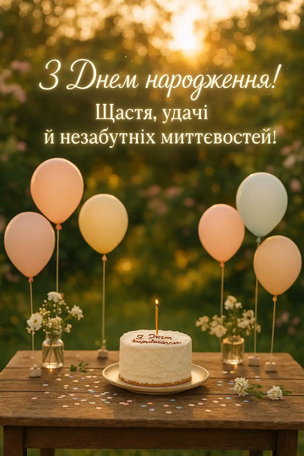 Привітання до дня народження
