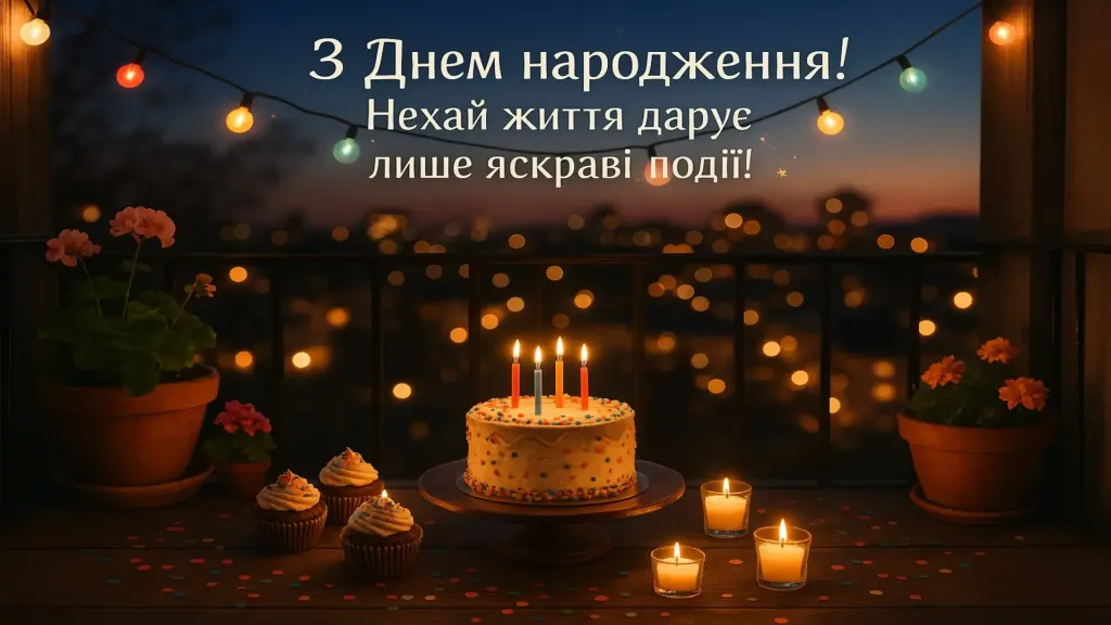 Привітання до дня народження