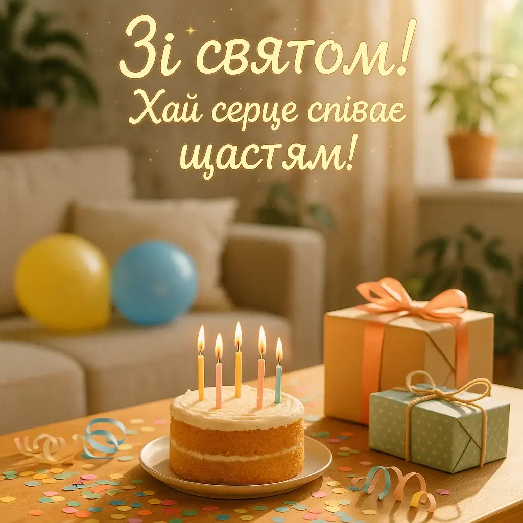 Привітання до дня народження