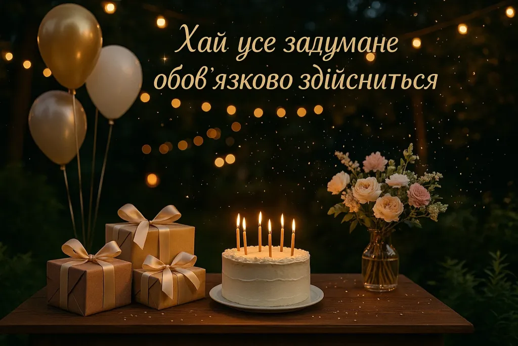 Привітання до дня народження
