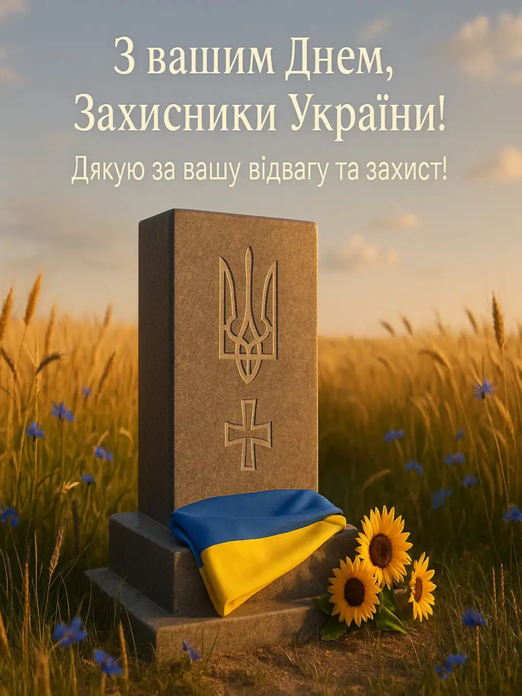 З днем захисника україни привітання