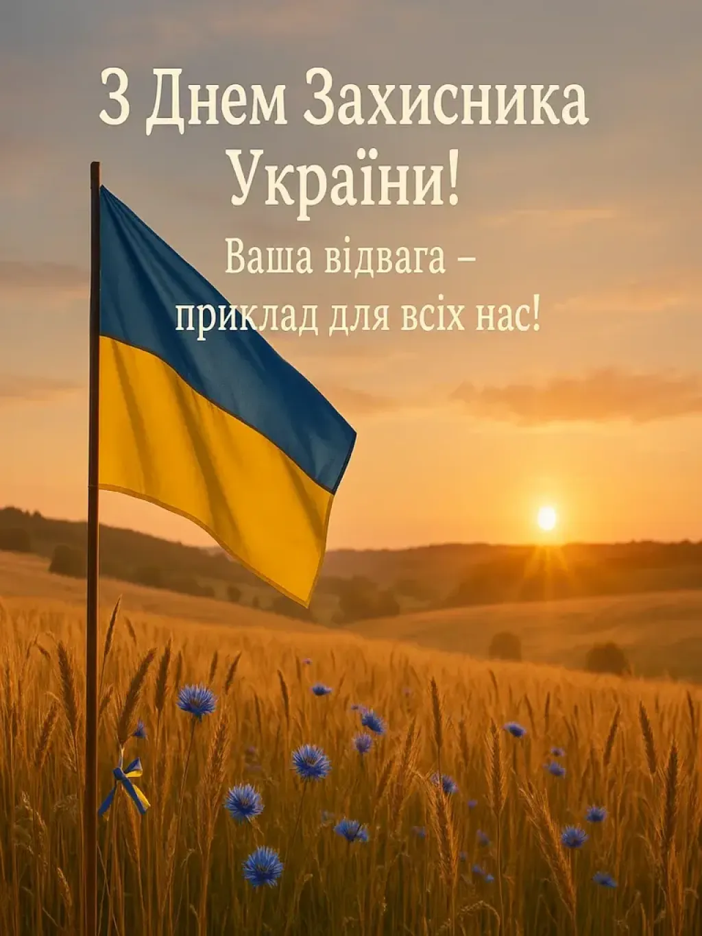 З днем захисника україни привітання