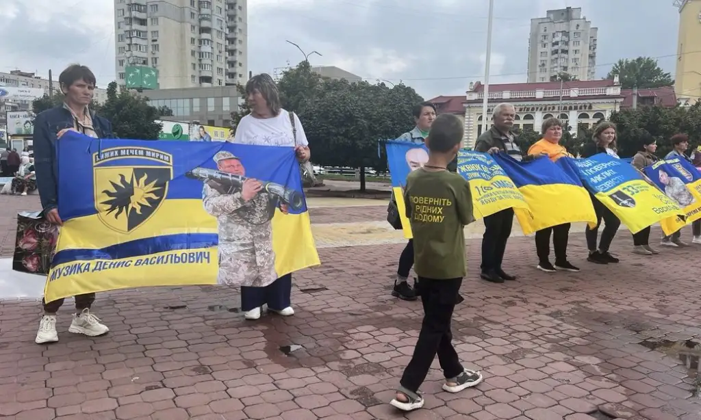 У Хмельницькому відбулася 159-та акція за повернення полонених та пошук зниклих воїнів