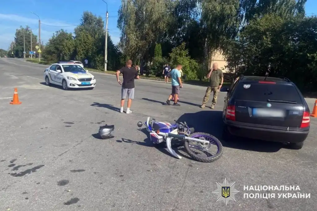 На Хмельниччині затримали водія, який п’яним спричинив ДТП