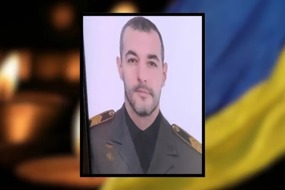 На Хмельниччині попрощались з колишнім поліцейським та військовим Вадимом Чепурченком
