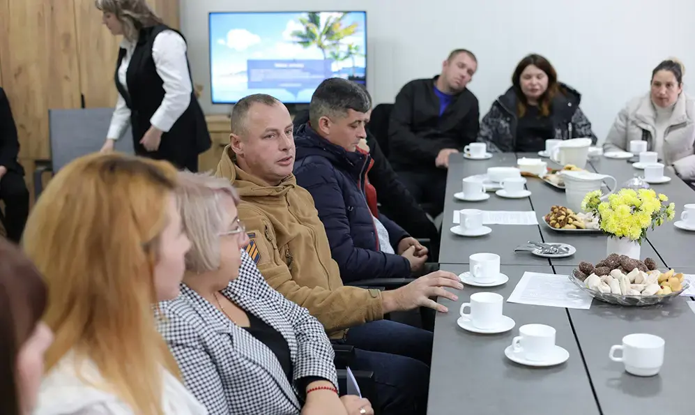 Простір турботи про ветеранів відкрили у громаді на Кам’янеччині