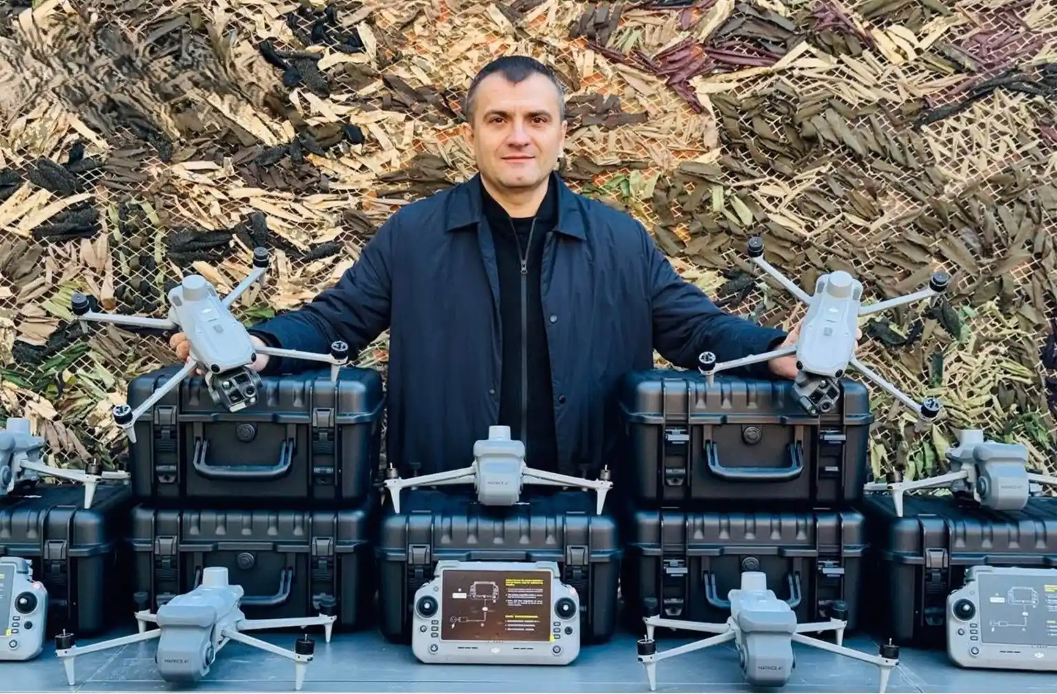 Ще 20 DJI MATRICE 4T — Хмельницька громада передає Силам оборони нову партію дронів