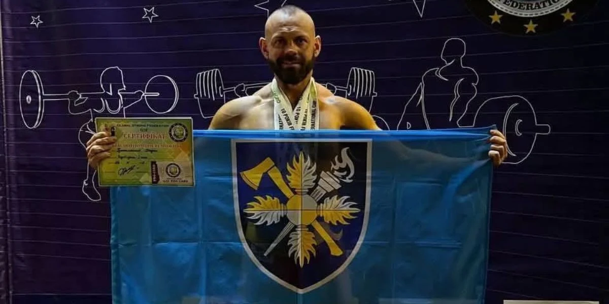 Військовослужбовець з Кам’янця став чемпіоном України з бодибілдингу