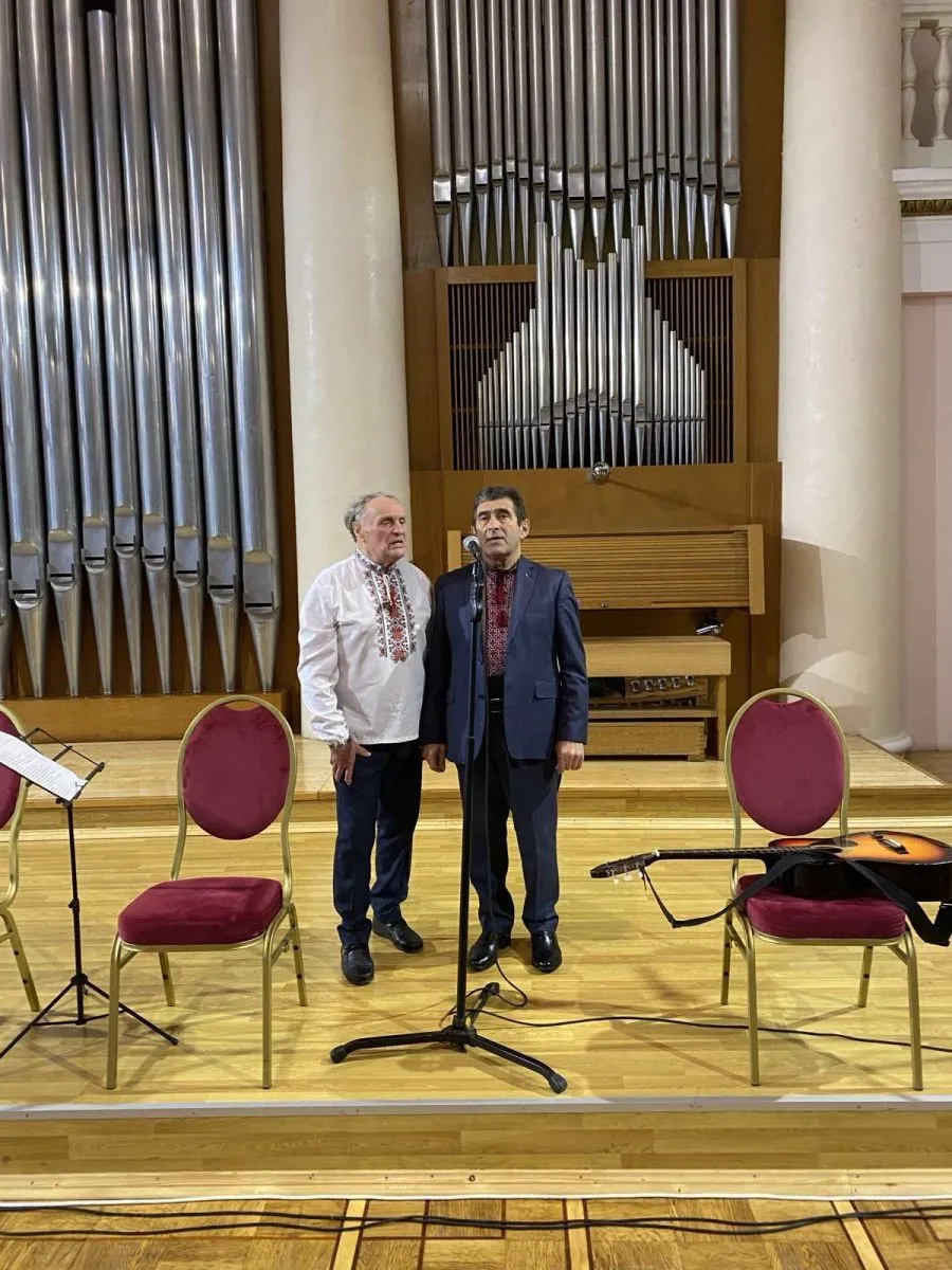 Cольний концерт Михайла Люшні.
