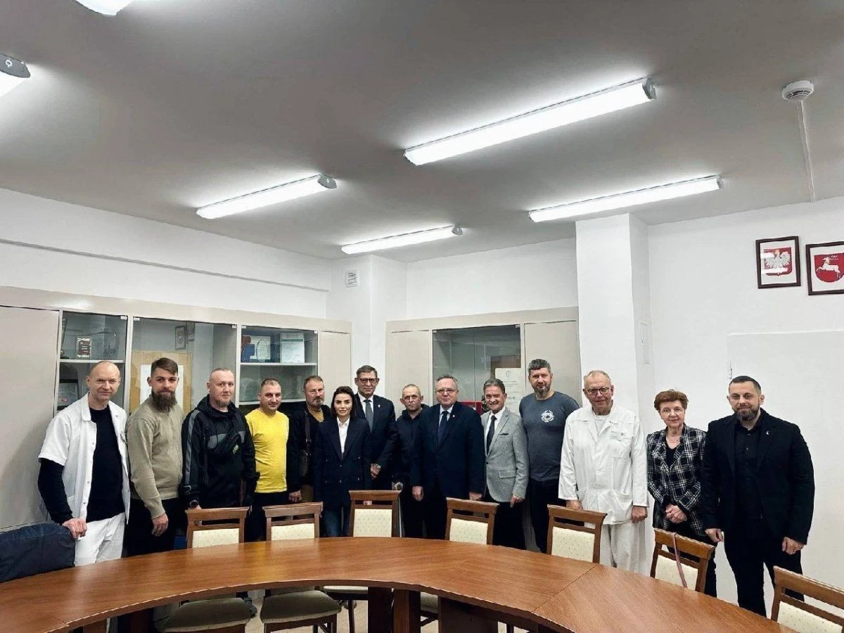 Ветерани з Хмельниччини проходять реабілітацію у Польщі