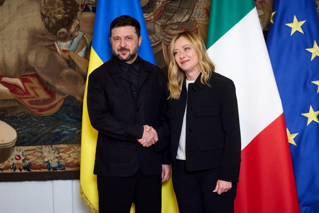 Зеленський провів зустріч з Мелоні в Римі