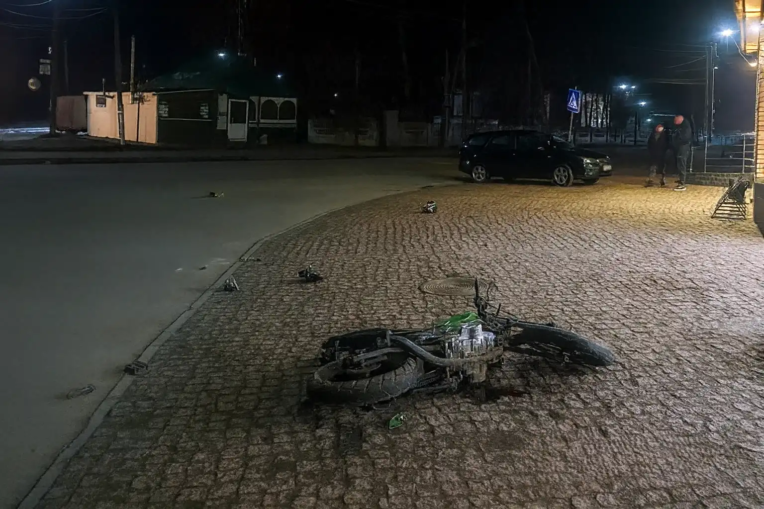 У Полонному внаслідок ДТП травмувався неповнолітній мотоцикліст