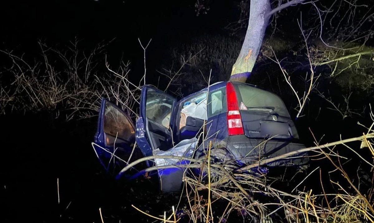 У Хмельницькому районі водійка зʼїхала у кювет: її ушпиталили