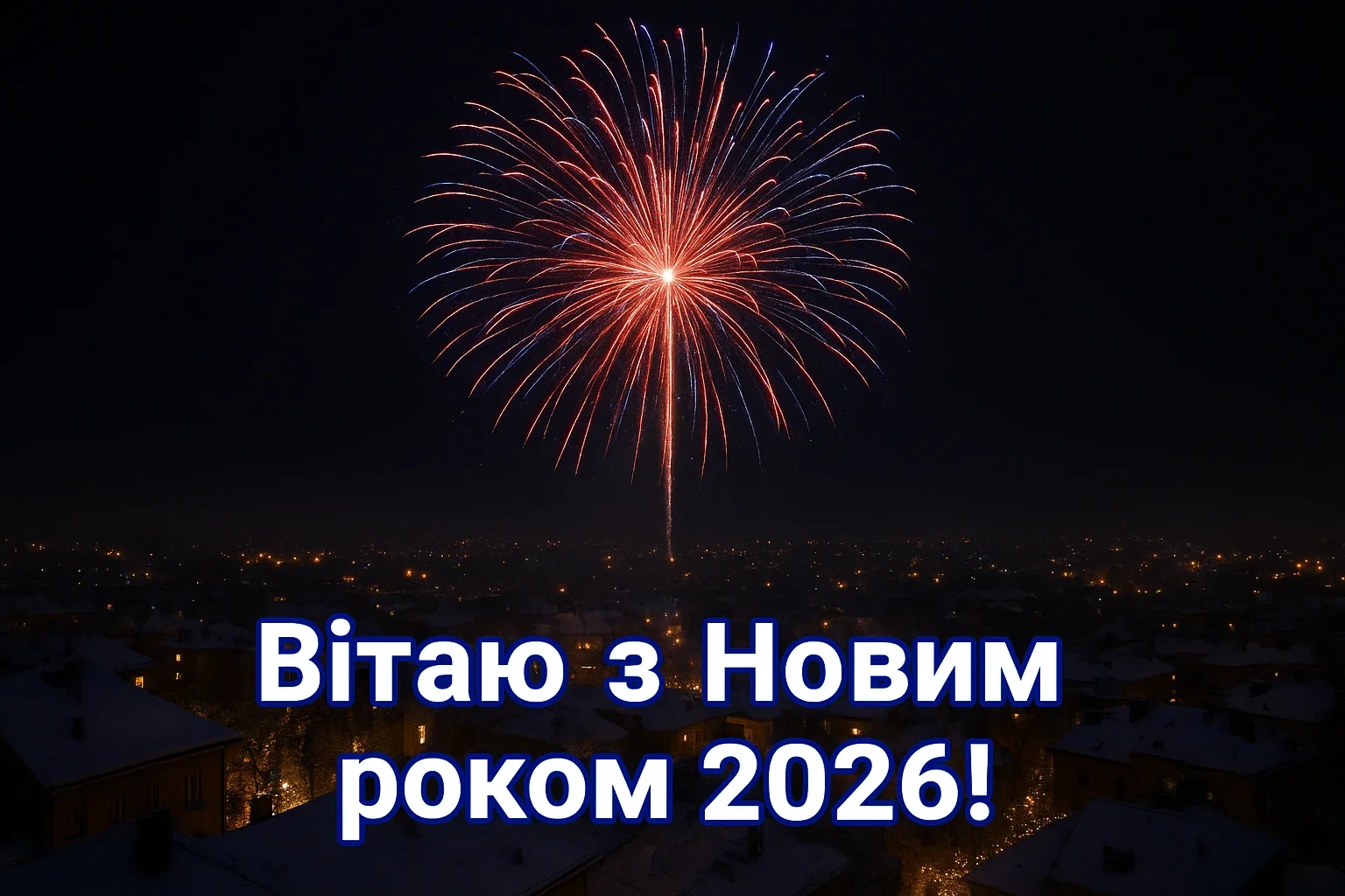 Привітання з прийдешнім новим роком 2026 Привітання з прийдешнім новим роком 2026