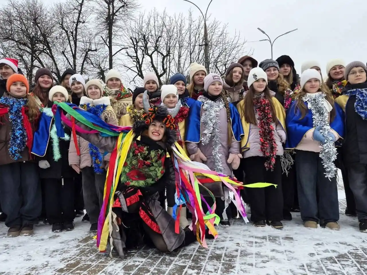 Місто, де коляда об’єднала сотні голосів: як у Хмельницькій громаді співали разом