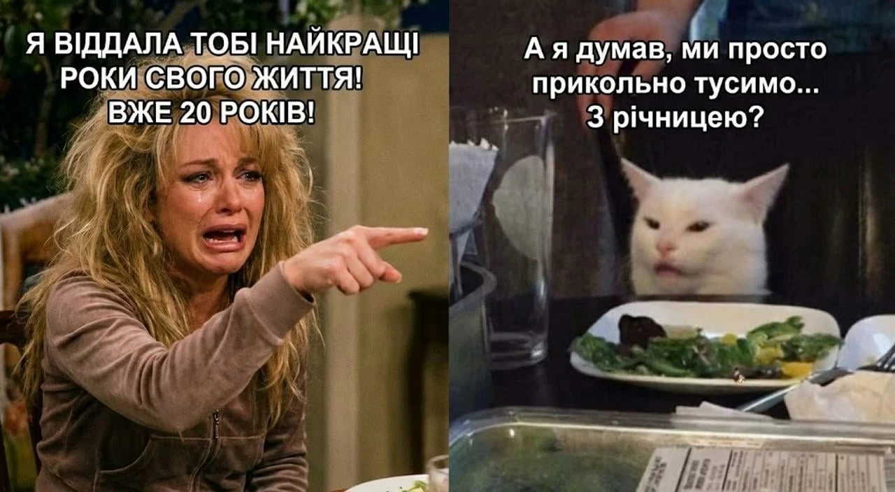 Картинки з прикольними привітаннями на 20 років весілля