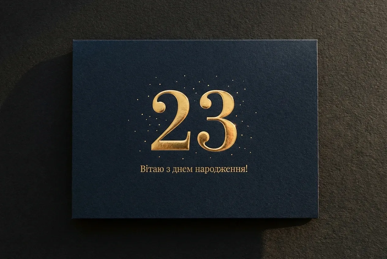 з днем народження хлопцю 23 роки