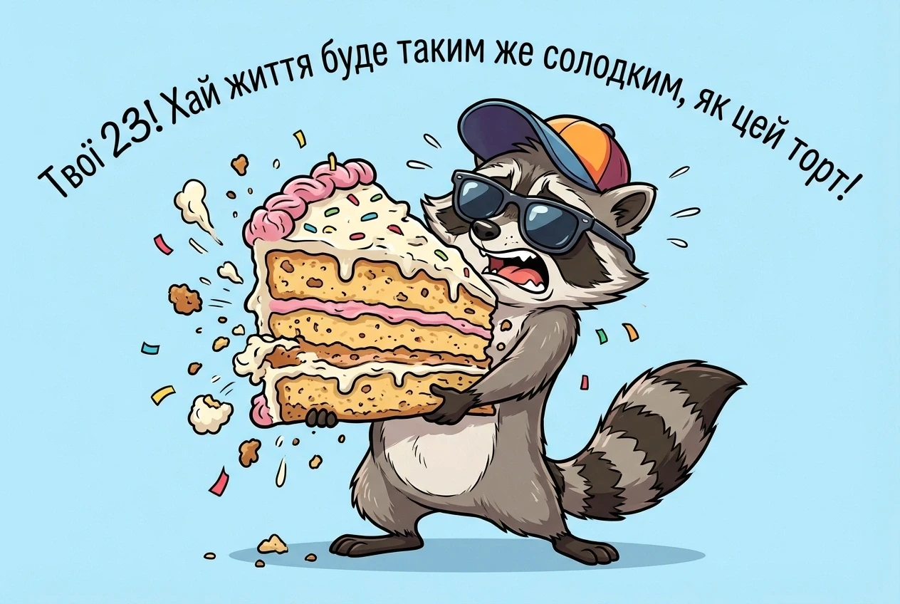 з днем народження хлопцю 23 роки