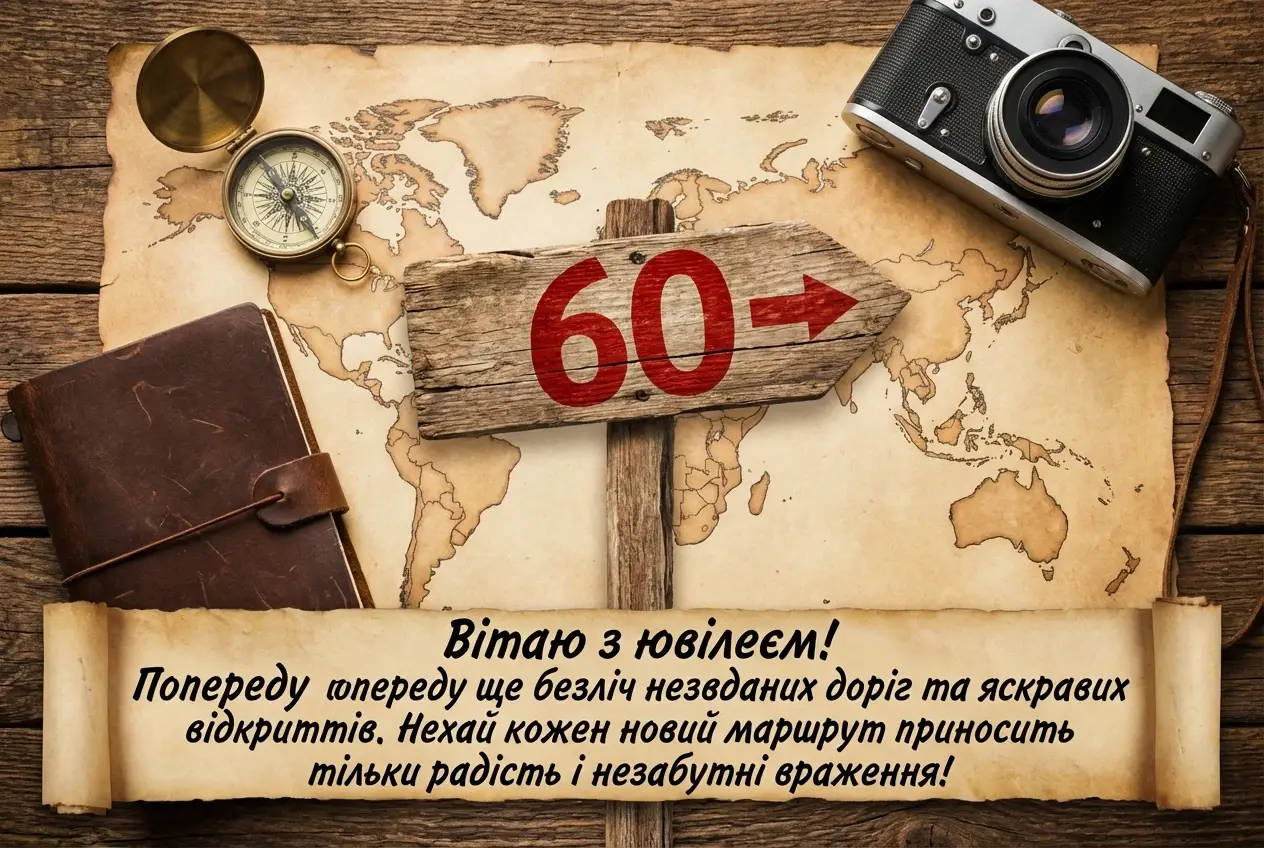 з ювілеєм 60