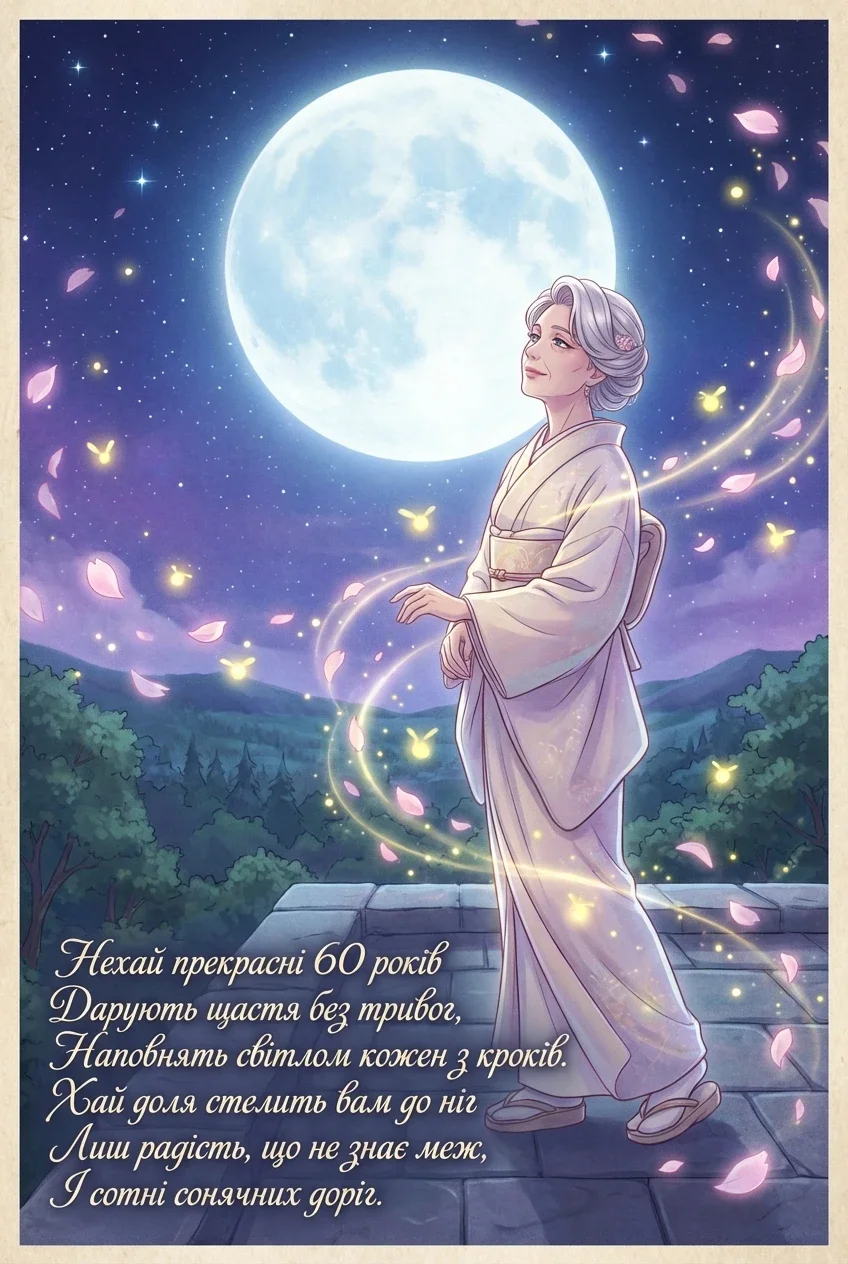 з ювілеєм 60