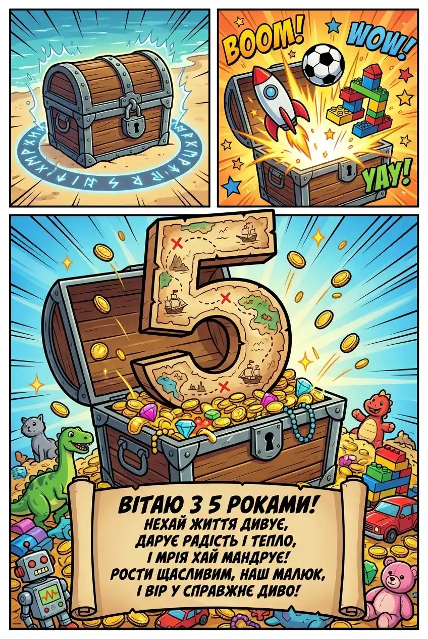 з днем народження онука 5 років