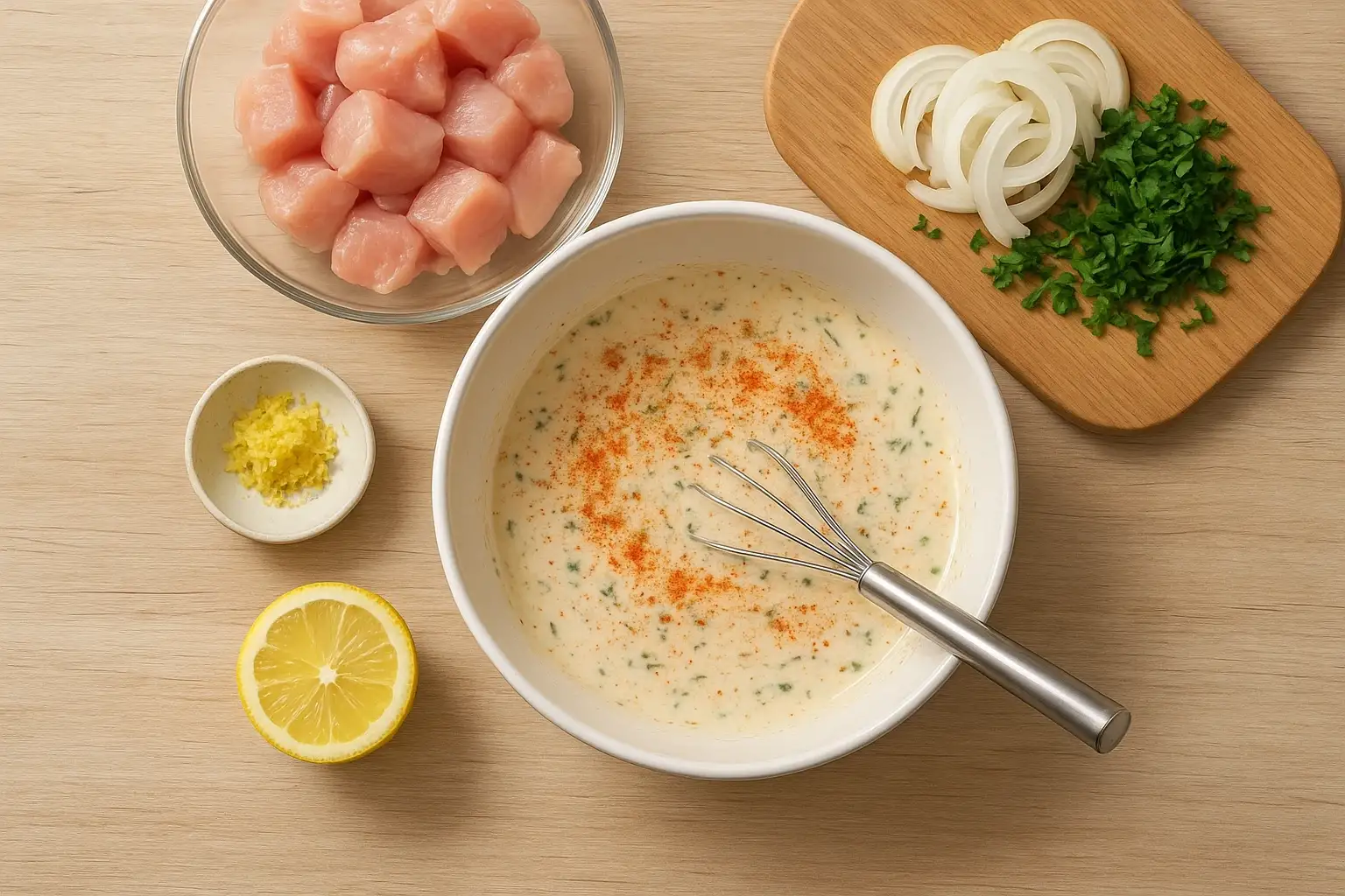 курячий шашлик маринад