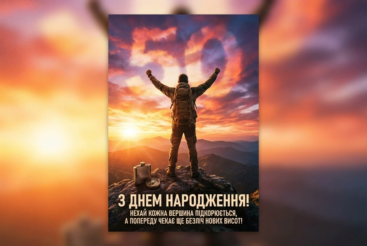 50 річчям з ювілеєм мужчині