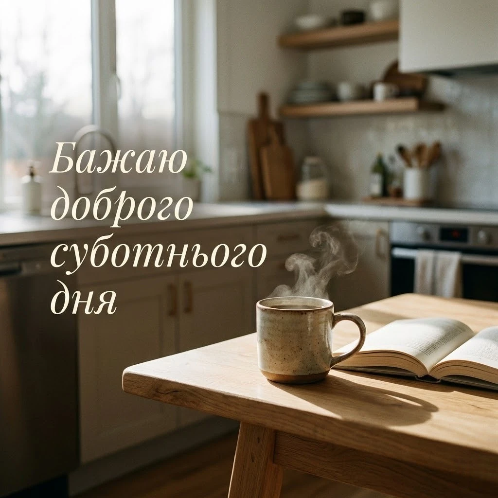 Доброго суботнього дня: картинки українською для душевних вітань та гарного настрою