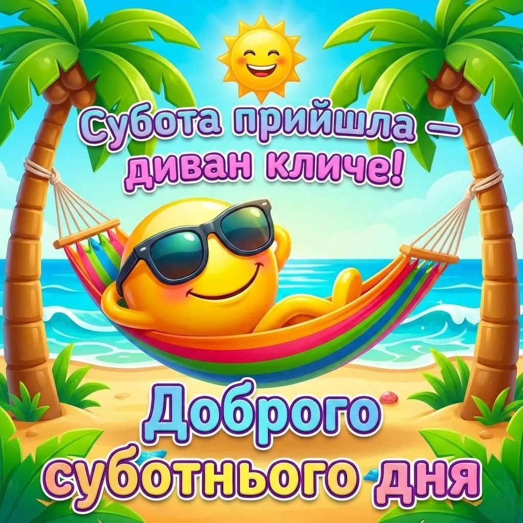 Доброго суботнього дня: картинки українською для душевних вітань та гарного настрою