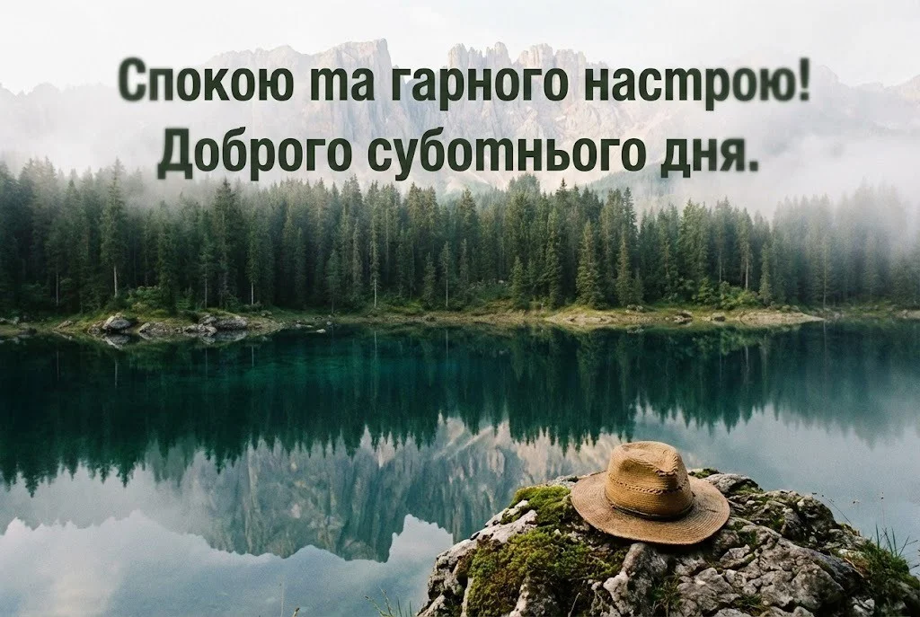 Доброго суботнього дня: картинки українською для душевних вітань та гарного настрою