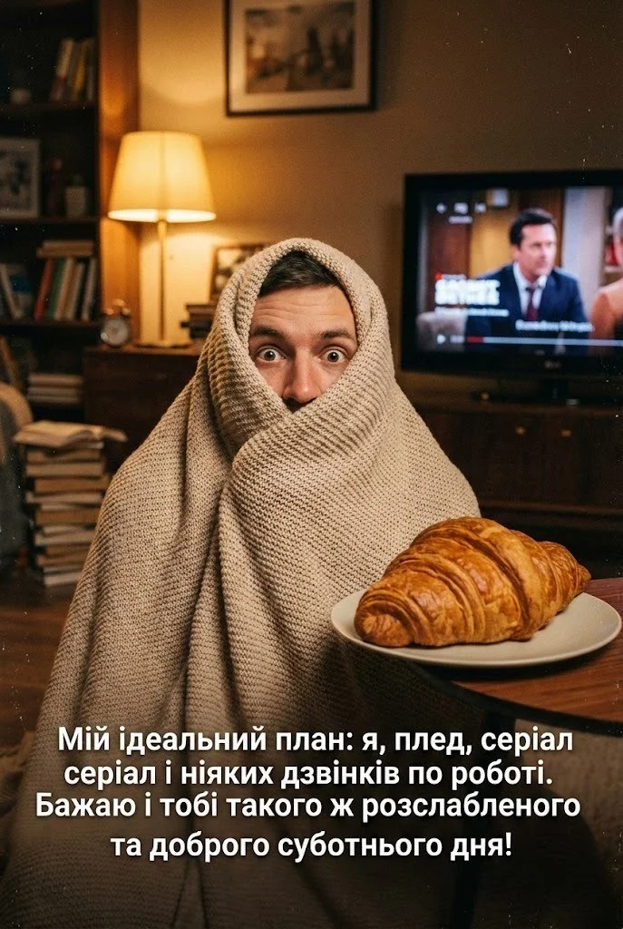 Доброго суботнього дня: картинки українською для душевних вітань та гарного настрою