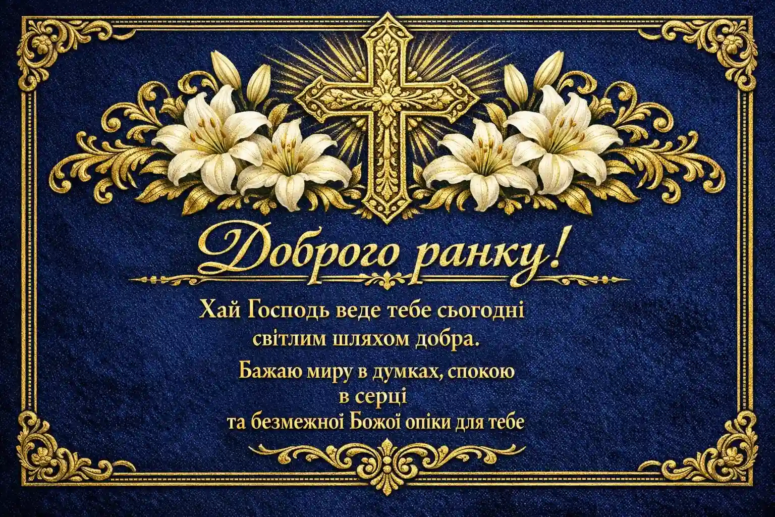 Доброго ранку: християнські картинки для душевного тепла та Божого благословення
