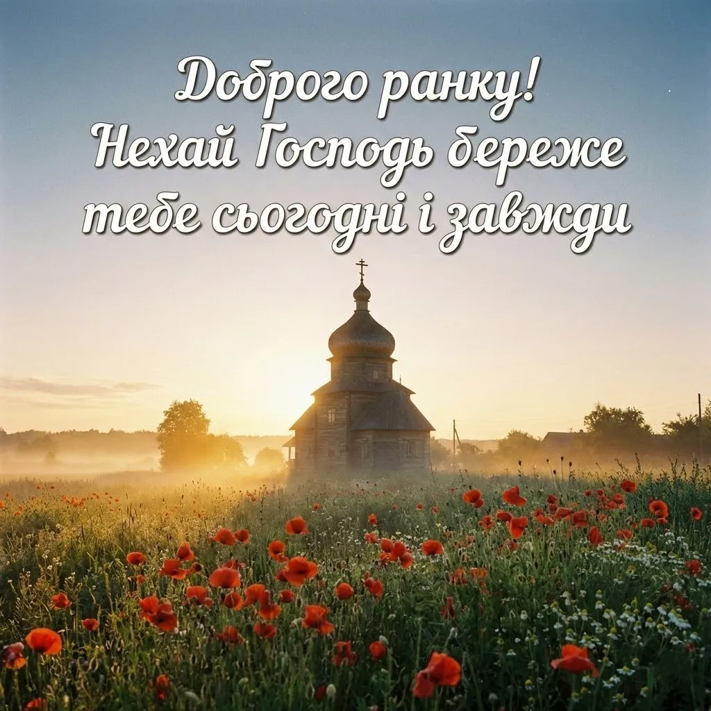 Доброго ранку: християнські картинки для душевного тепла та Божого благословення