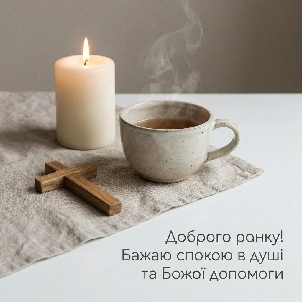 Доброго ранку: християнські картинки для душевного тепла та Божого благословення