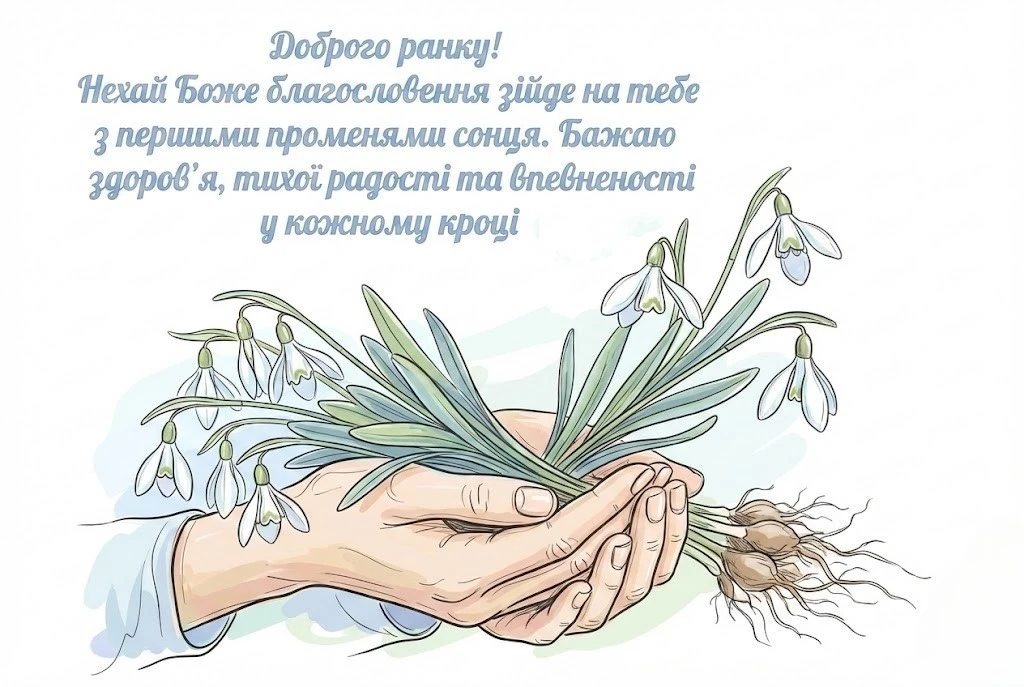 Доброго ранку: християнські картинки для душевного тепла та Божого благословення
