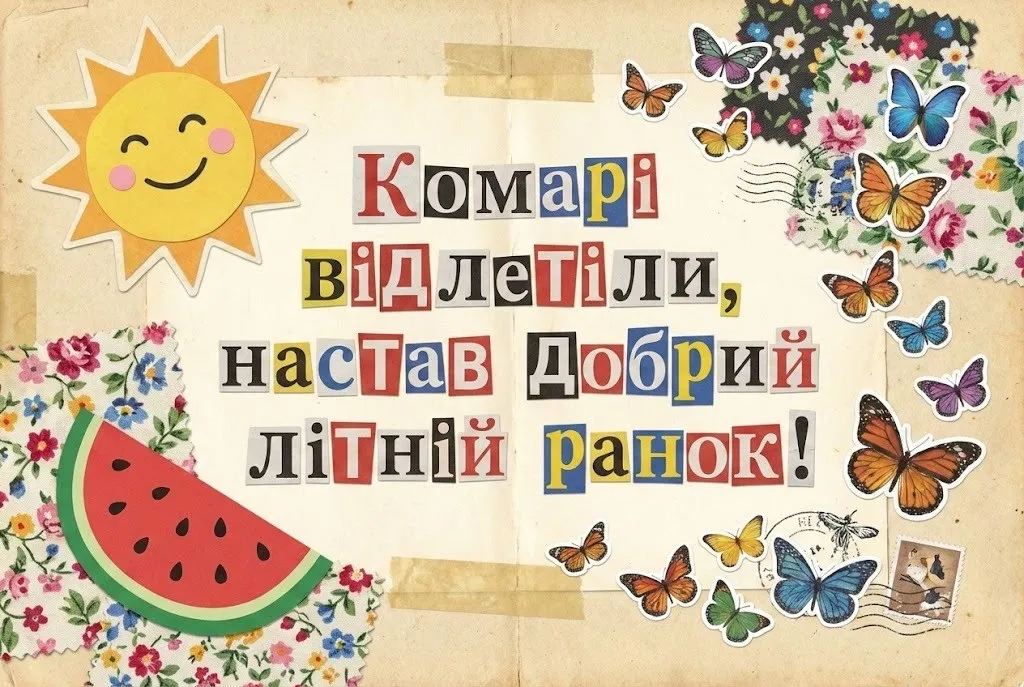 Доброго літнього ранку: картинки та душевні побажання для гарного настрою