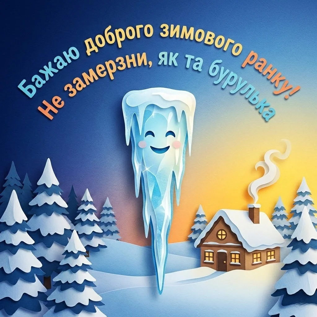 Доброго зимового ранку: душевна добірка для гарного настрою