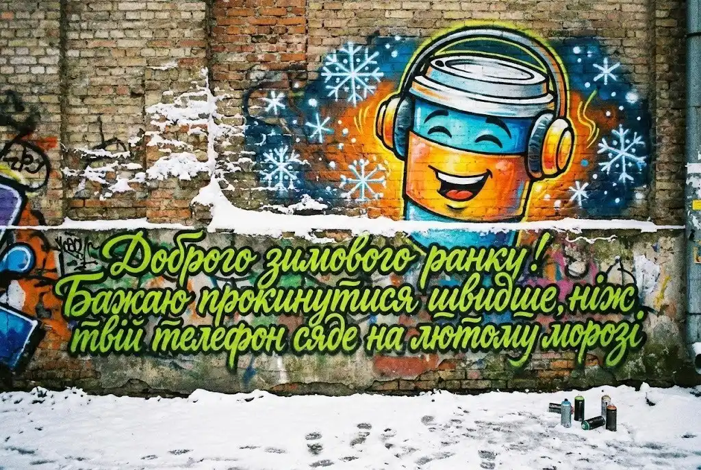 Доброго зимового ранку: душевна добірка для гарного настрою