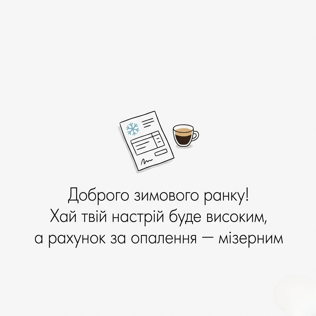 Доброго зимового ранку: душевна добірка для гарного настрою