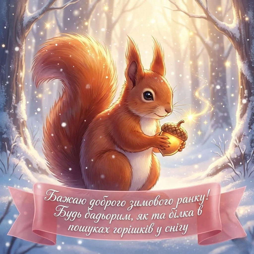 Доброго зимового ранку: душевна добірка для гарного настрою