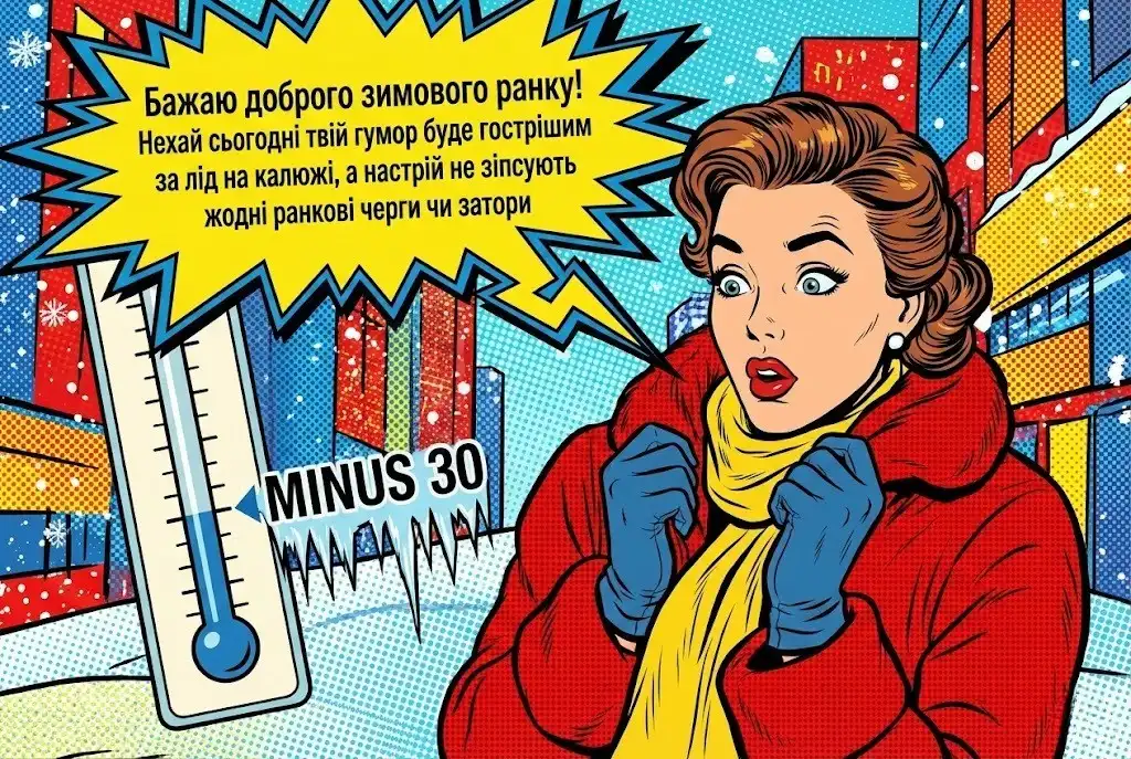Доброго зимового ранку: душевна добірка для гарного настрою