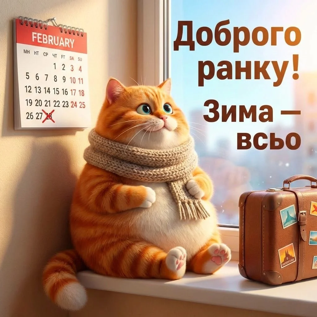 Доброго ранку! З останнім днем зими: душевні вітання та найкращі листівки для теплого настрою