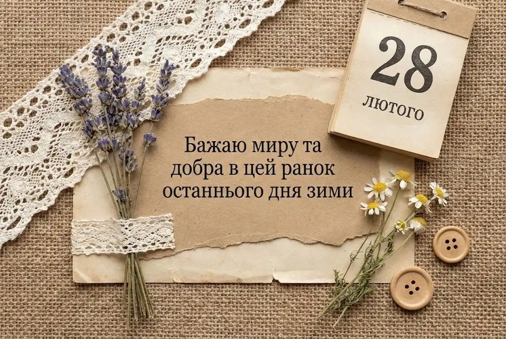 Доброго ранку! З останнім днем зими: душевні вітання та найкращі листівки для теплого настрою
