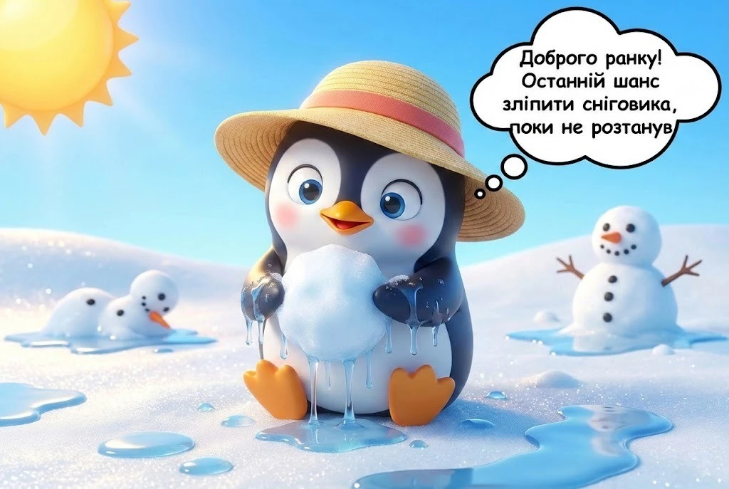 Доброго ранку! З останнім днем зими: душевні вітання та найкращі листівки для теплого настрою