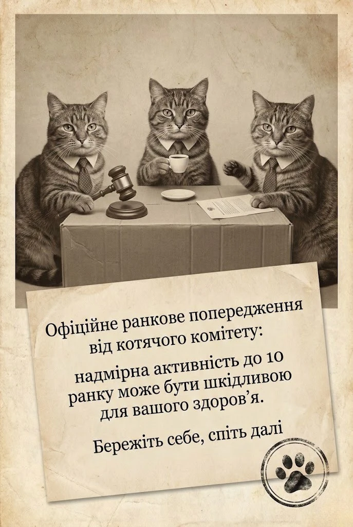 Доброго ранку з котиками: найтепліші картинки та душевні побажання для гарного настрою
