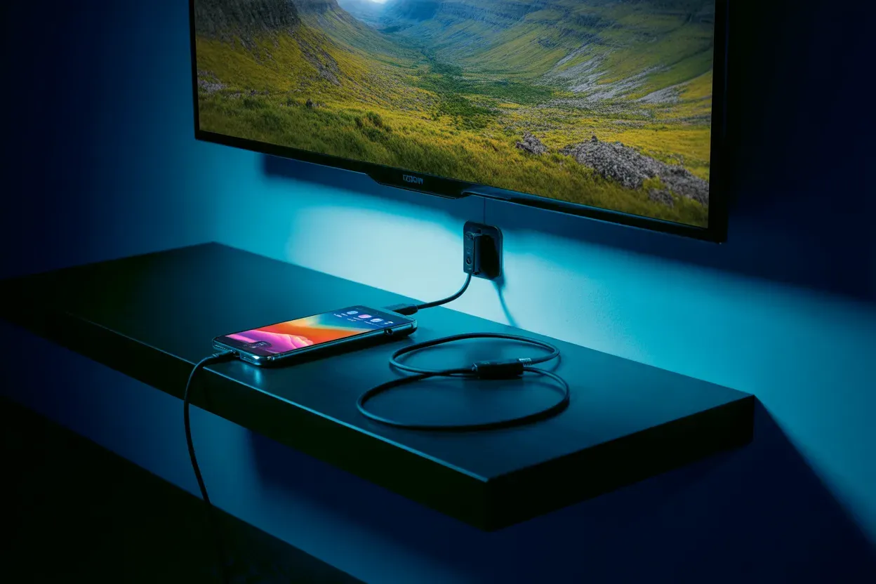 Як підключити телефон до телевізора через HDMI для трансляції стабільного сигналу
