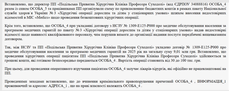 Операції за подвійним тарифом: як у клініці відомого професора у Хмельницькому заробляли на «безоплатній» медицині