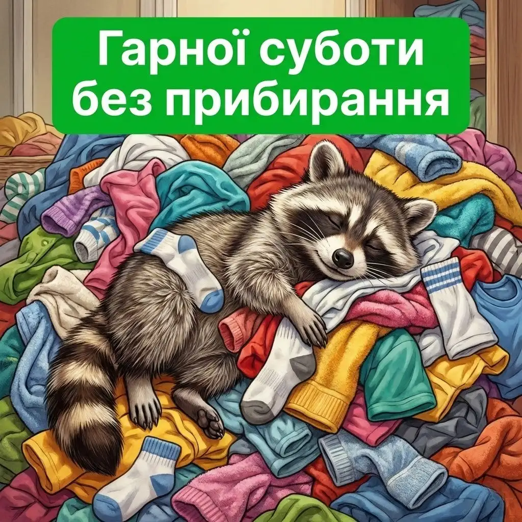 Доброго суботнього ранку: гумор, прикольні картинки та душевні побажання!