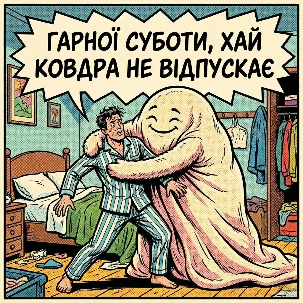 Доброго суботнього ранку: гумор, прикольні картинки та душевні побажання!
